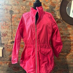 Athleta Vibrant Pink Utility Jacket